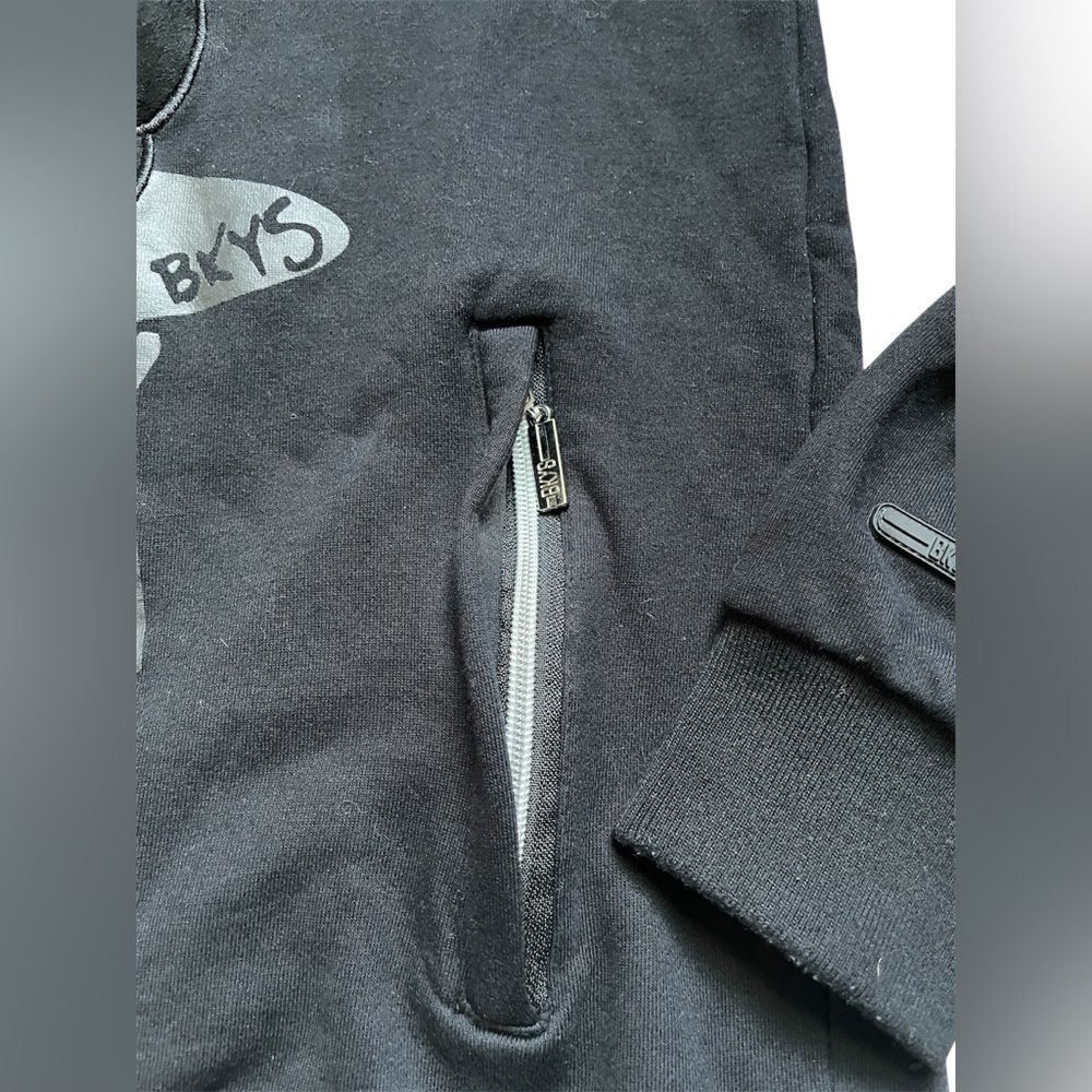 BKYS “Lucky Charm" Hoodie with Graphic Design Size Medium Black - Picture 6 of 10